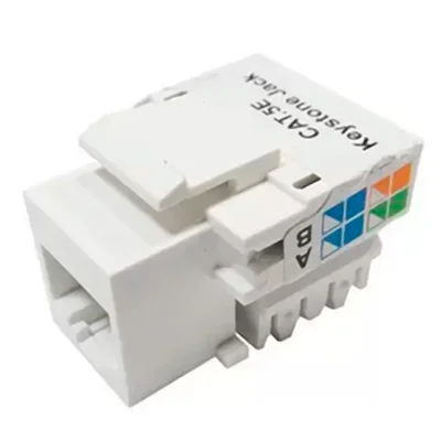 Conector Rj45 Keystone Cat 5e, Branco - Wt-2001c/w
