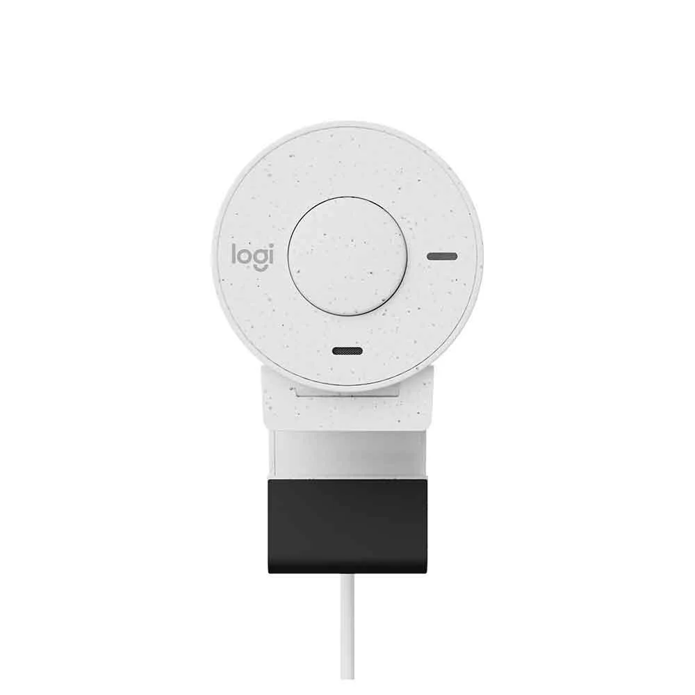 Imagem 5 de 5 do produto Webcam Logitech Brio 300 Full HD 1080p, USB-C, Com Microfone, Branco - 960-001440