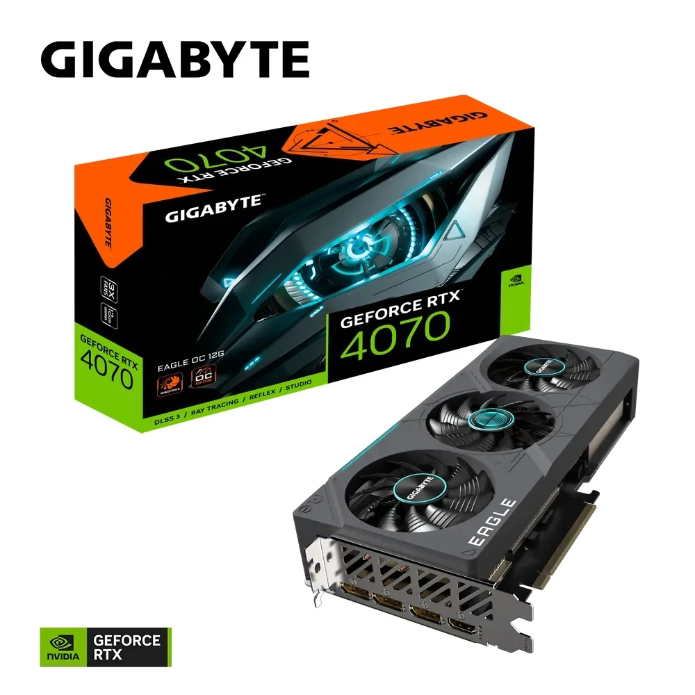 GIGABYTE GeForce RTX 4070 12GB グラフィックボード Placa De Vídeo Nvidia Geforce Rtx KaBuM