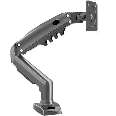 Suporte Monitor De 17 A 30, Ergonômico Articulado Para Mesa Com Pistão A Gás