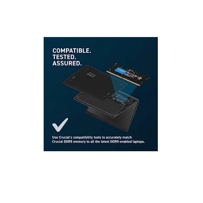 Crucial 16GB DDR5 SO-DIMM メモリー Samsung Memória RAM de laptop SO-DIMM 16GB DDR5 4800MHz PC5-38400