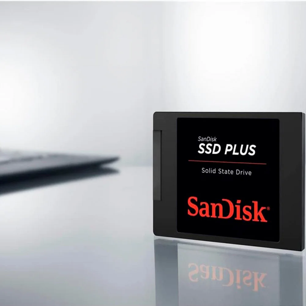 Imagem 2 de 4 do produto HD SSD Sandisk Plus 2tb Sata 3 545-450mbs - SDSSDA-2t00-G26 5623.