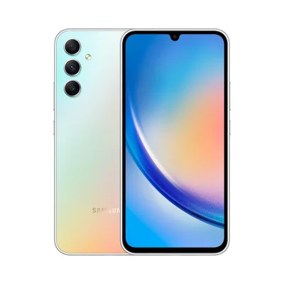Smartphone Samsung Galaxy A34, 5g, 128GB, 6GB RAM, Octa Core, Câmera Tripla De 48mp, Tela Infinita De 6.6, Prata - Sm-a346mzslzto