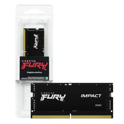 Memória Para Notebook Kingston Fury Impact, DDR5, 8GB, 4800mhz - KF548S38IB-8 5626