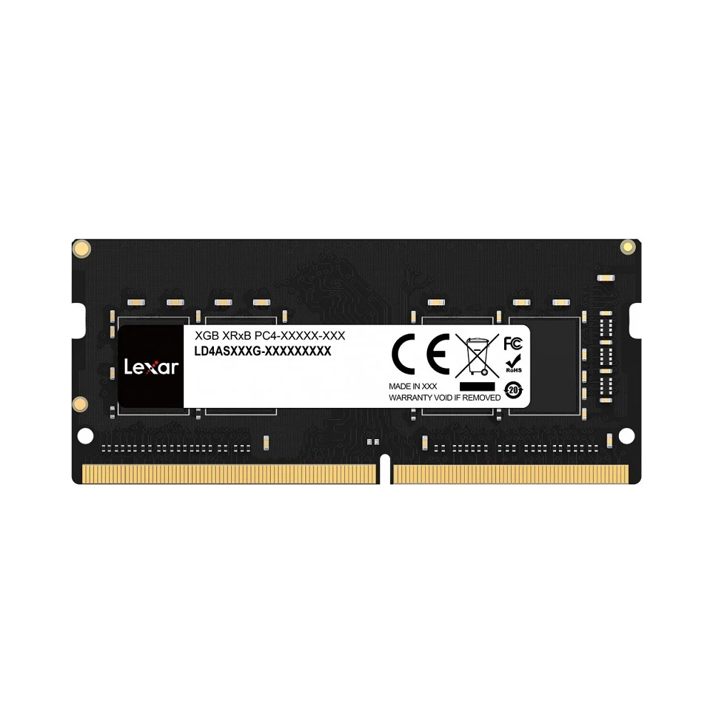 Memória Notebook Lexar 16GB, DDR4, 3200mhz Sodimm - Ld4as016g-b3200gsst