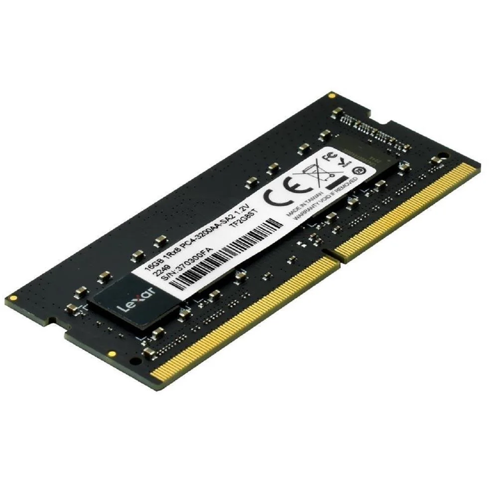 Imagem 4 de 4 do produto Memória Notebook Lexar 16GB, DDR4, 3200mhz Sodimm - Ld4as016g-b3200gsst