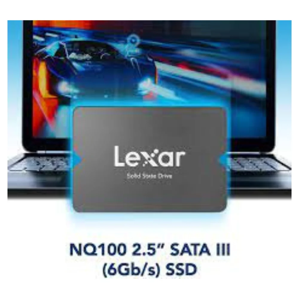 Imagem 3 de 5 do produto SSD Lexar Nq100 Sata Iii, 960GB, 2.5 Polegadas - LNQ100X960G-RNNNU