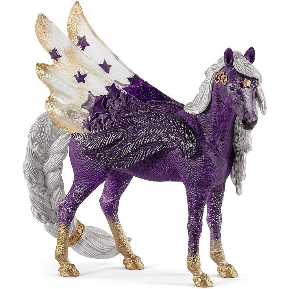 Schlech Bayala Sparkle Flower Pegasus Toy Fgurne For Kds Ages 5-12