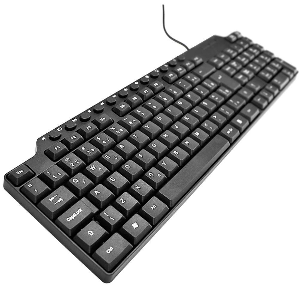 Imagem 4 de 4 do produto Teclado Multimídia Storm-Z, 104 Teclas, ABNT2, USB, Cabo 1.3M, Preto