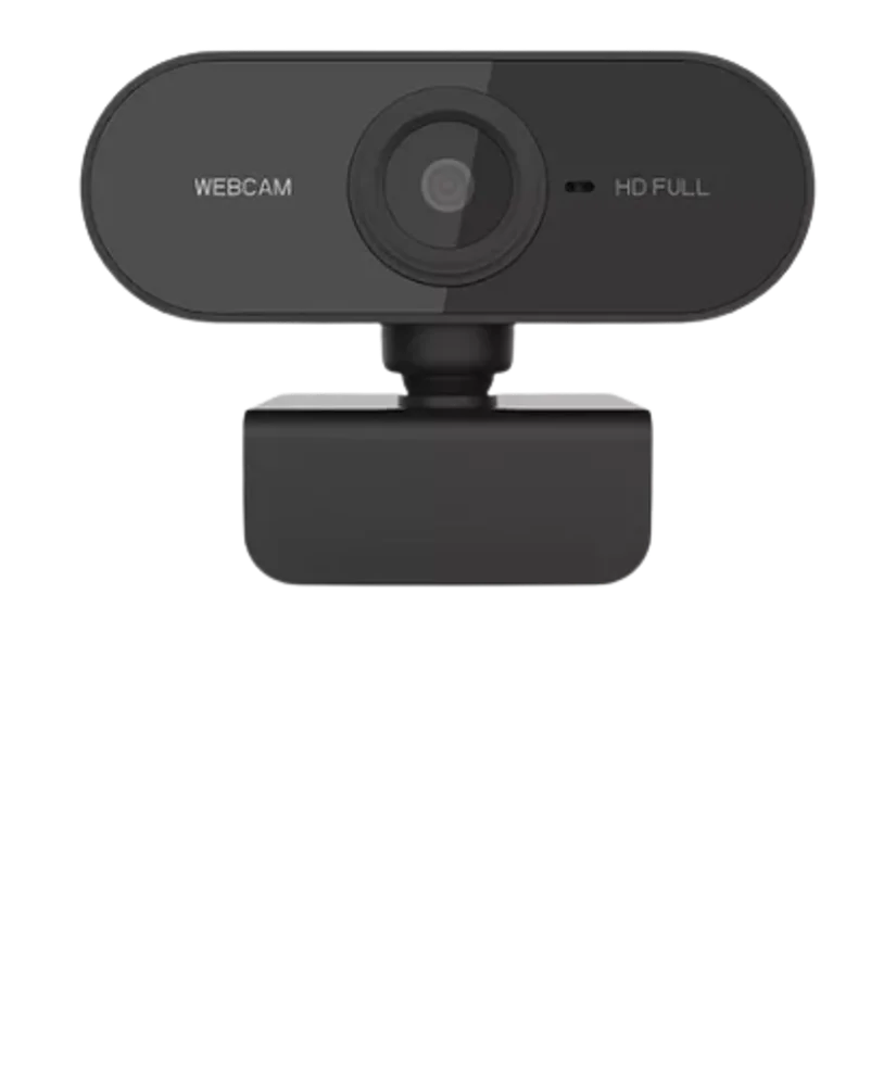 Webcam FULL HD 1080p, Alta Definição Microfone USB, Visão 360º