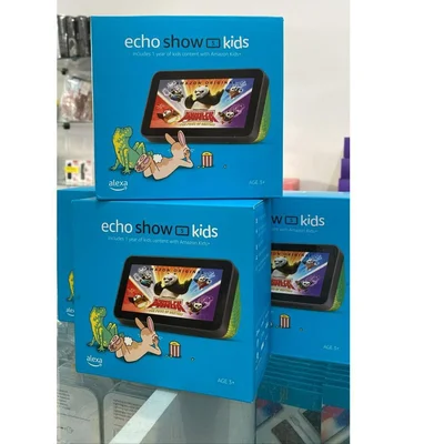 Caixa De Som Amazon Alexa Kids, Eco Show 5, Verde
