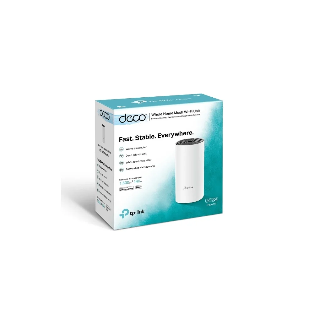 Roteador Tplink Deco M4 Mesh GigabitDualband KaBuM
