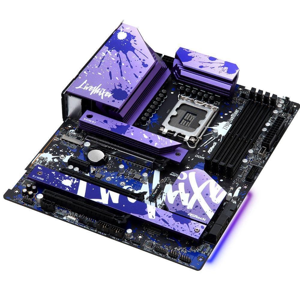 マザーボード ASRock LiveMixer Z790 13600K/DDR5 32GB Placa Me Asrock Z790 Livemixer LGA 1700 DDR5
