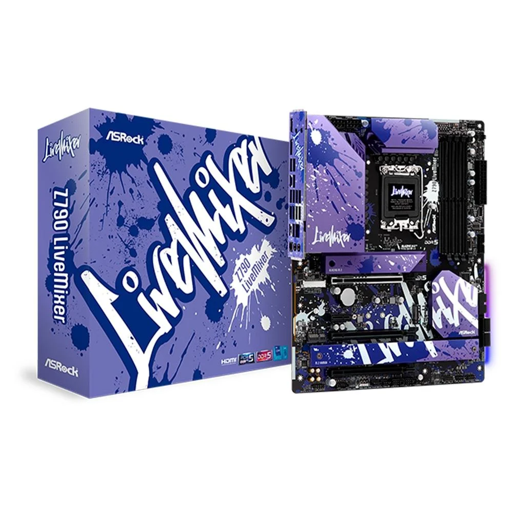 Placa Me Asrock Z790 Livemixer LGA 1700 DDR5