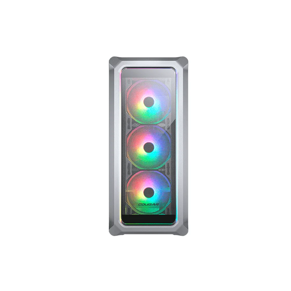 Imagem 5 de 5 do produto Gabinete Gamer Cougar Archon 2 RGB, Mid-tower, Lateral De Vidro, Com 3 Fans, Branco - 385CC50.0004