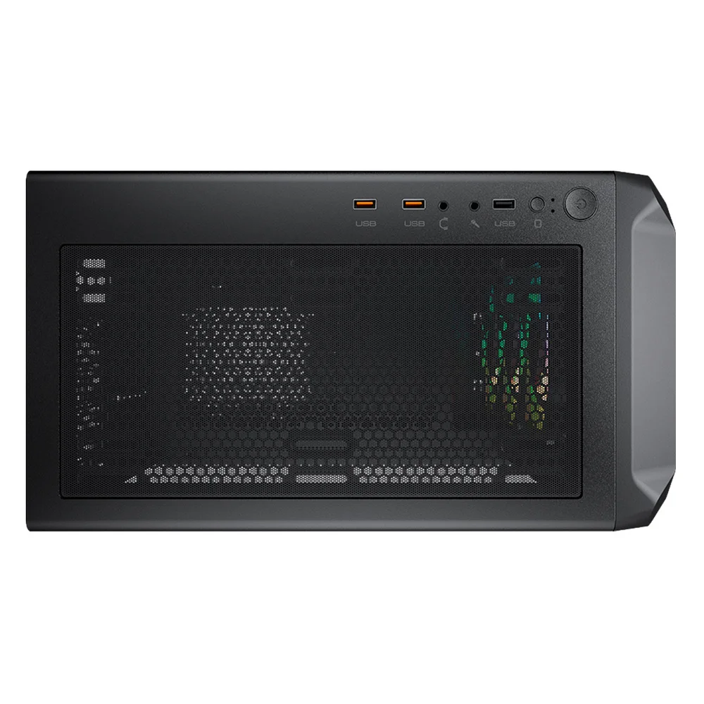 Imagem 5 de 5 do produto Gabinete Gamer Cougar Archon 2, RGB, Mid-tower, Lateral De Vidro, Com 3 Fans, Preto - 385CC50.0003