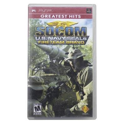 Socom U.S. Navy Seals Fireteam Bravo Psp, Jogo de Videogame Psp Usado  87177616