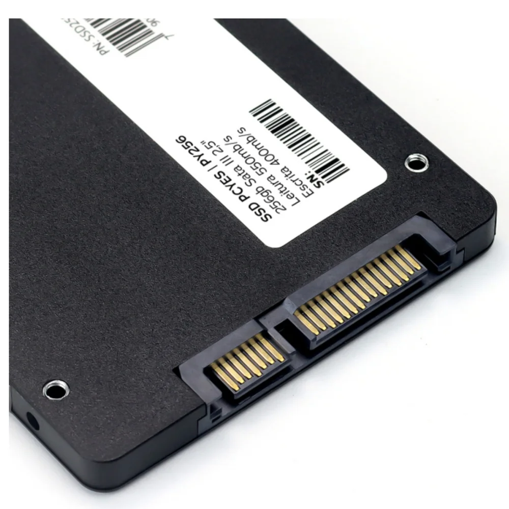 Imagem 5 de 5 do produto SSD PCYES, 256GB, SATA III, TLC 3D, Leitura: 550MB/s, Gravação: 400MB/s - SSD25PY256E