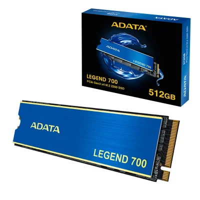 SSD Adata 512GB Legend 700 M2 2280 NVMe KaBuM