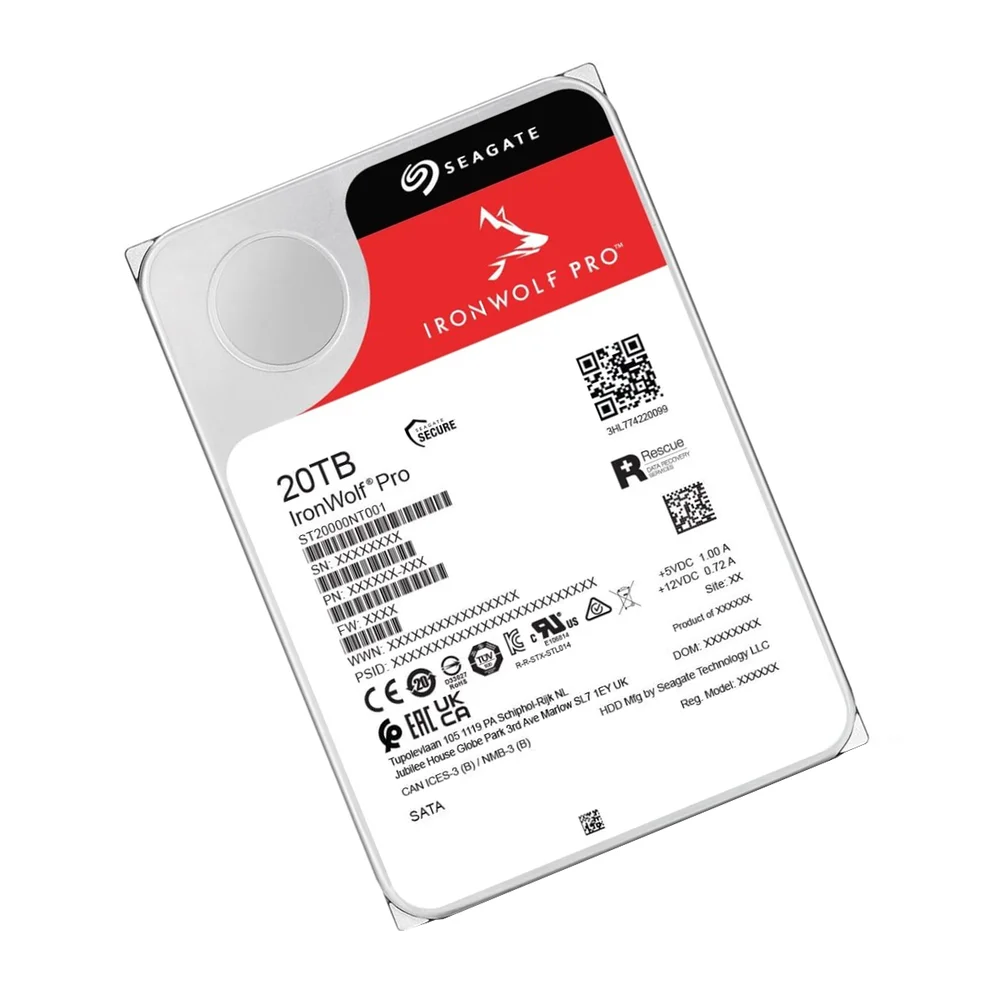 Hd Desktop Seagate Ironwolf Pro 20tb KaBuM