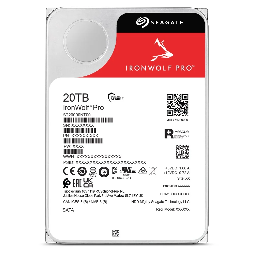 Hd Desktop Seagate Ironwolf Pro 20tb KaBuM