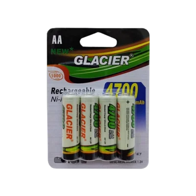 Pilhas Recarregável Glacier 4700 Mah - Tamanho: Aa