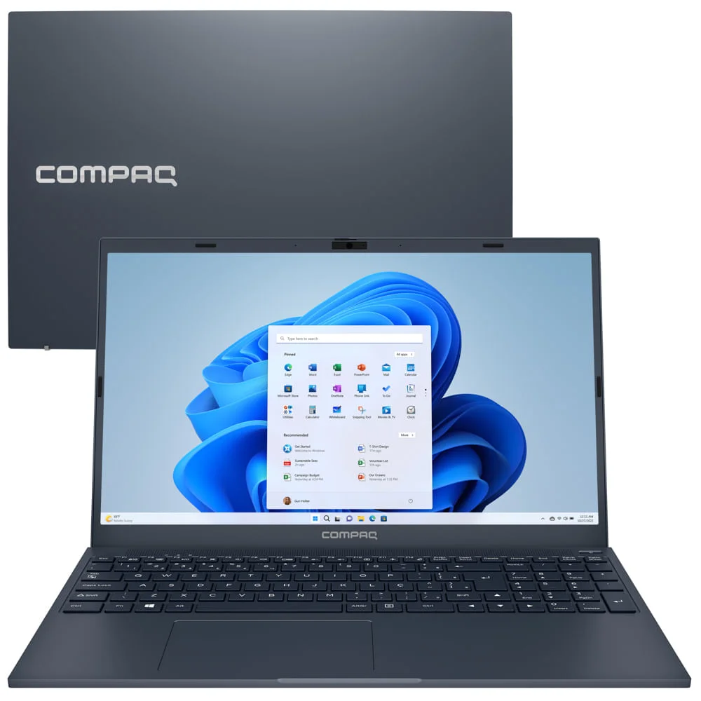 Notebook Compaq Presario 5320 Snapdragon 7c Sc7180, 8GB, HD 256GB UFS, Tela 15.6, Windows 11 Home, Azul Escuro Notebook Compaq Presario 5320 Snapdragon 7c Sc7180, 8GB, HD 256GB UFS, Tela 15.6, Windows 11 Home, Azul Escuro