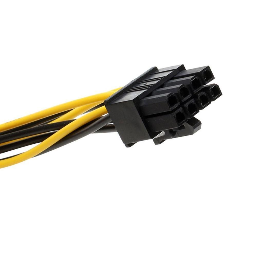 Imagem 5 de 5 do produto Cabo Adaptador Energia/Alimentação 2x Molex Macho, Para Pci-e Pci Express, 8 Pinos