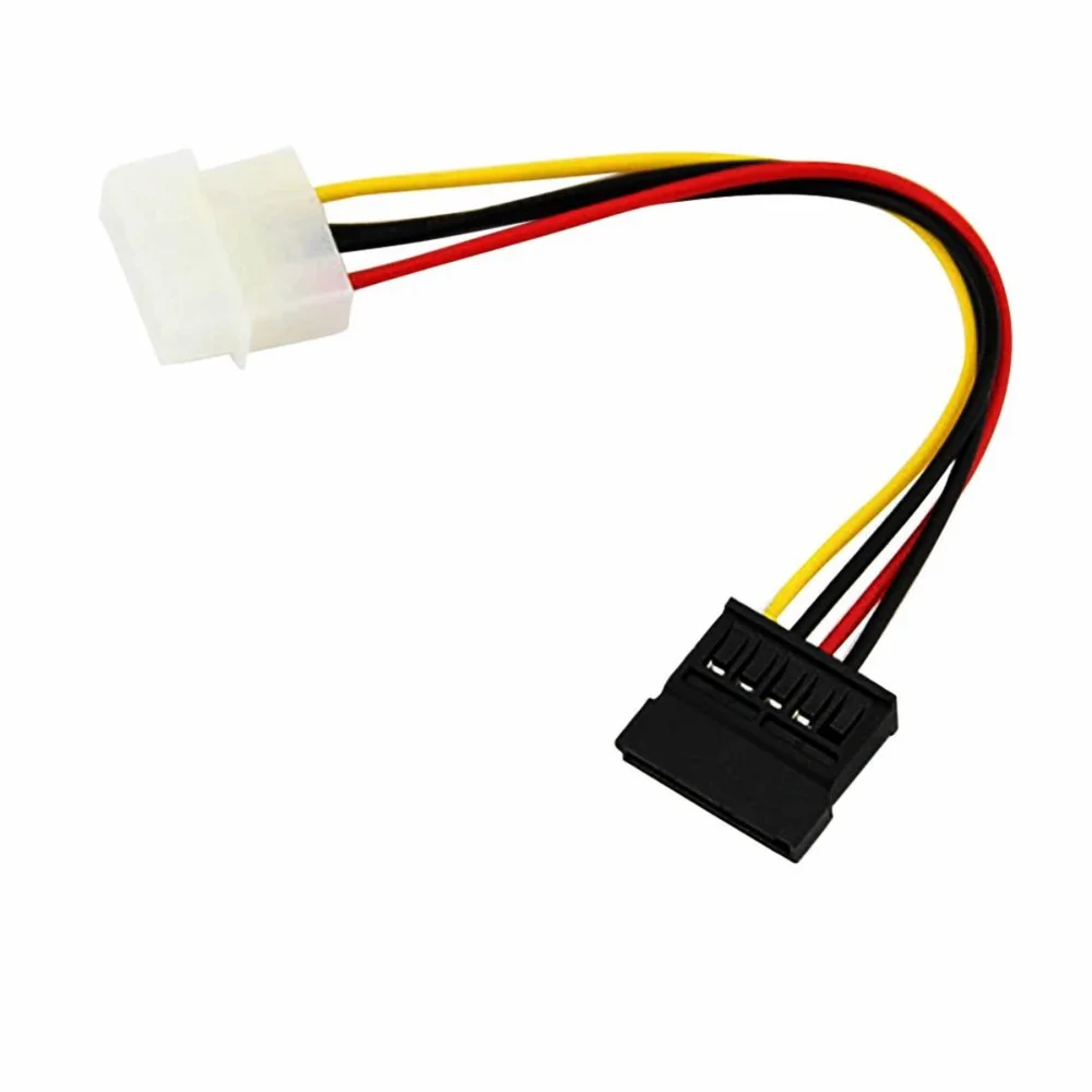 Imagem 2 de 5 do produto Cabo Adaptador Energia/Alimentação Molex Macho, Para SATA Fêmea, 15 Pin