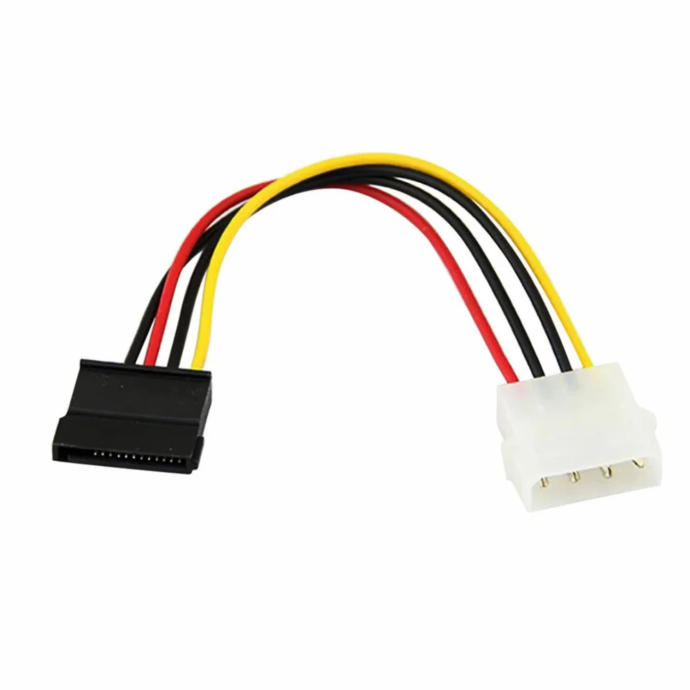 Imagem 5 de 5 do produto Cabo Adaptador Energia/Alimentação Molex Macho, Para SATA Fêmea, 15 Pin