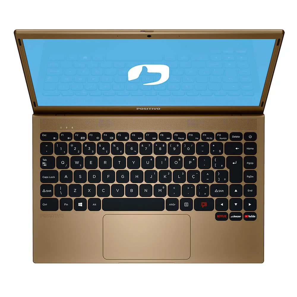 Notebook Positivo Motion Gold Intel Atom KaBuM