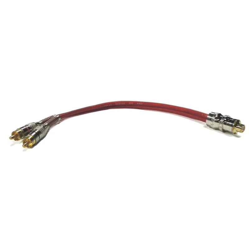 Imagem 5 de 5 do produto Cabo Rca Technoise, 2m/1f,Series 400p, Vermelho