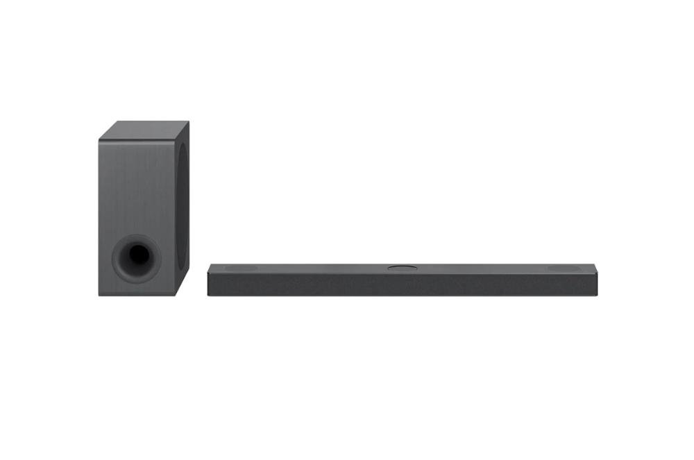 Home Theater Sound Bar LG S80qy, 3.1.3 Canais, 480W RMS, Bluetooth/Wi-Fi/HDMI, Preto