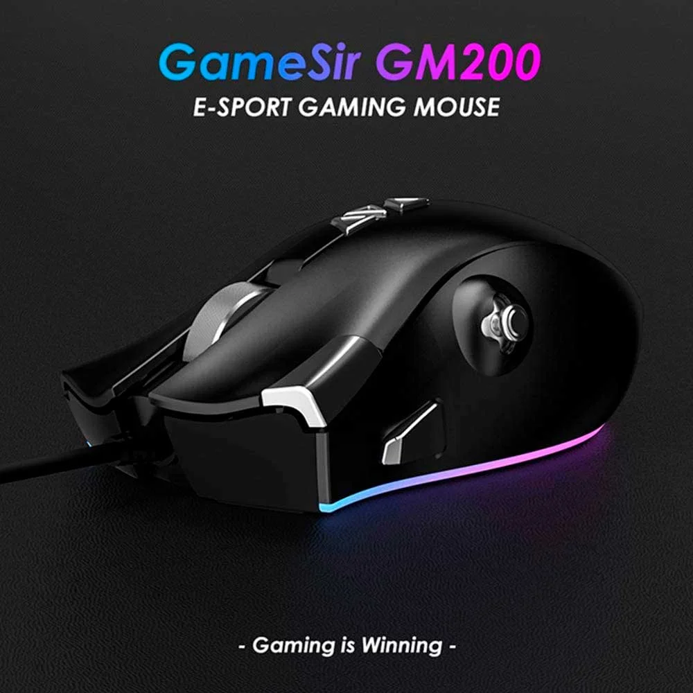Imagem 4 de 5 do produto Mouse Gamer Gm200 Com Joystick Usb Rgb 2000dpi - Gamesir