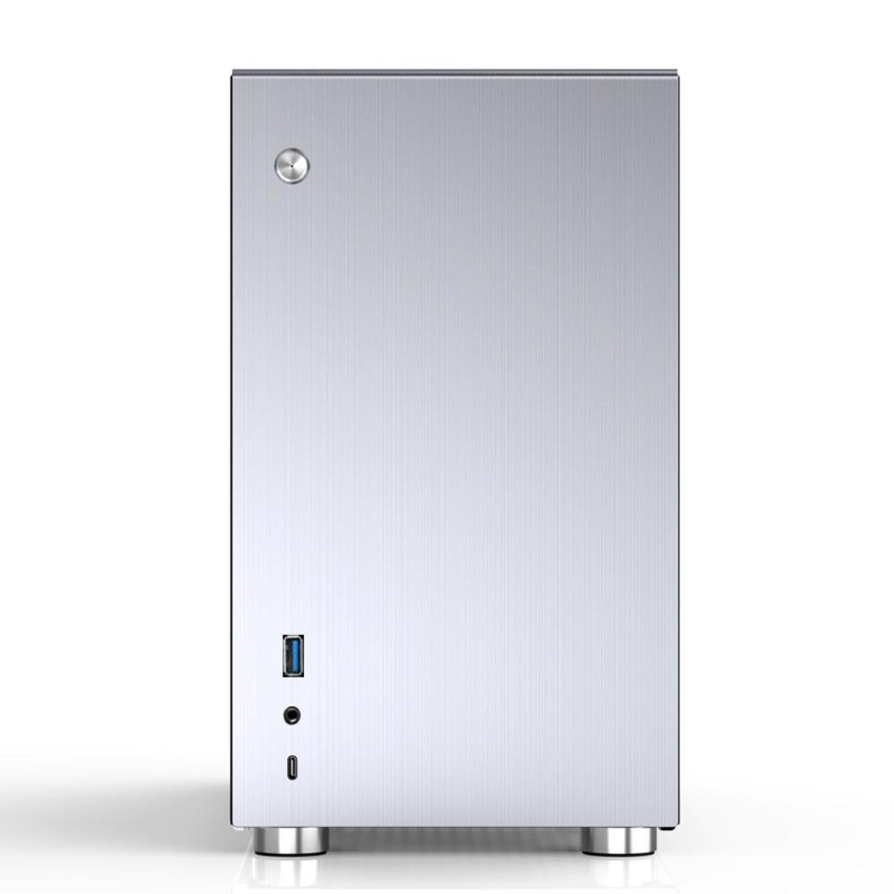 Imagem 2 de 5 do produto Gabinete Cinza Mini ITX Em Alumínio V10 - Jonsbo