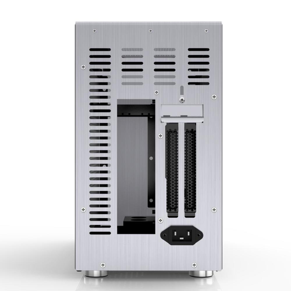 Imagem 4 de 5 do produto Gabinete Cinza Mini ITX Em Alumínio V10 - Jonsbo