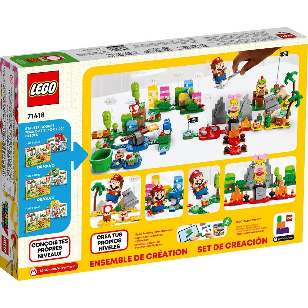 Lego Super Mario Caixa De Ferramentas Criativa