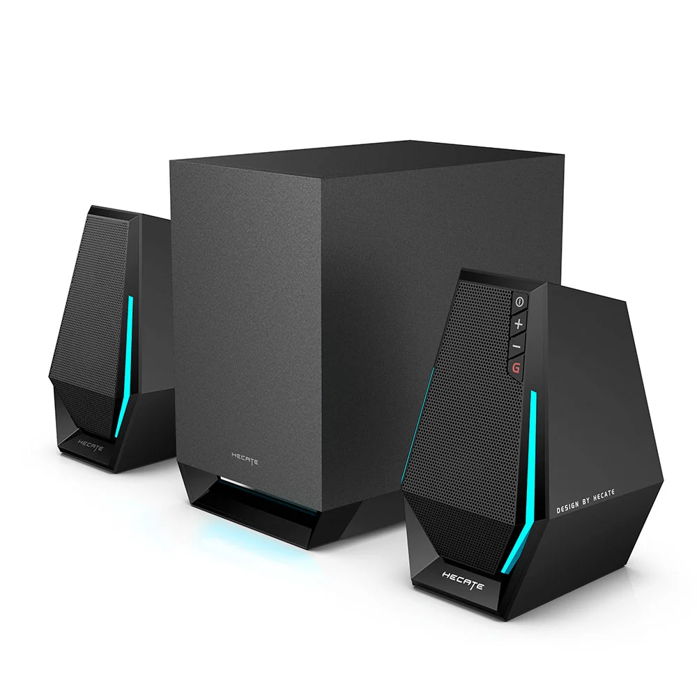 Caixa de Som Com Subwoofer Para PC, Edifier G1500 Max, Bluetooth 5.3, 30W RMS, RGB, Bivolt