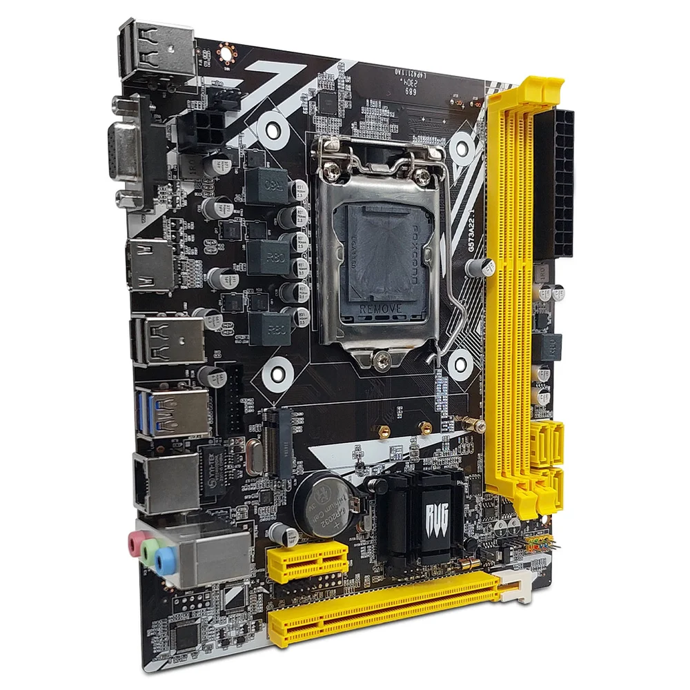 Imagem 4 de 5 do produto Placa Mãe Knup Revenger G-h81/m, Intel, 4ª Geração, DDR3, M.2 Nvme, Rede Gigabit, Micro ATX, LGA 1150