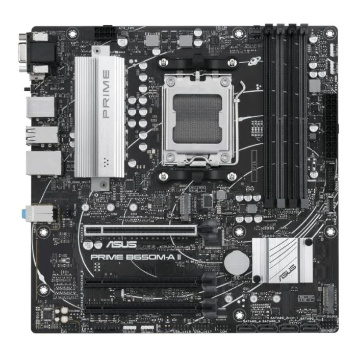 Placa Mãe Asus, AMD AM5, Chipset B650, M-ATX, Ddr5 - Prime B650m-a Ii 5