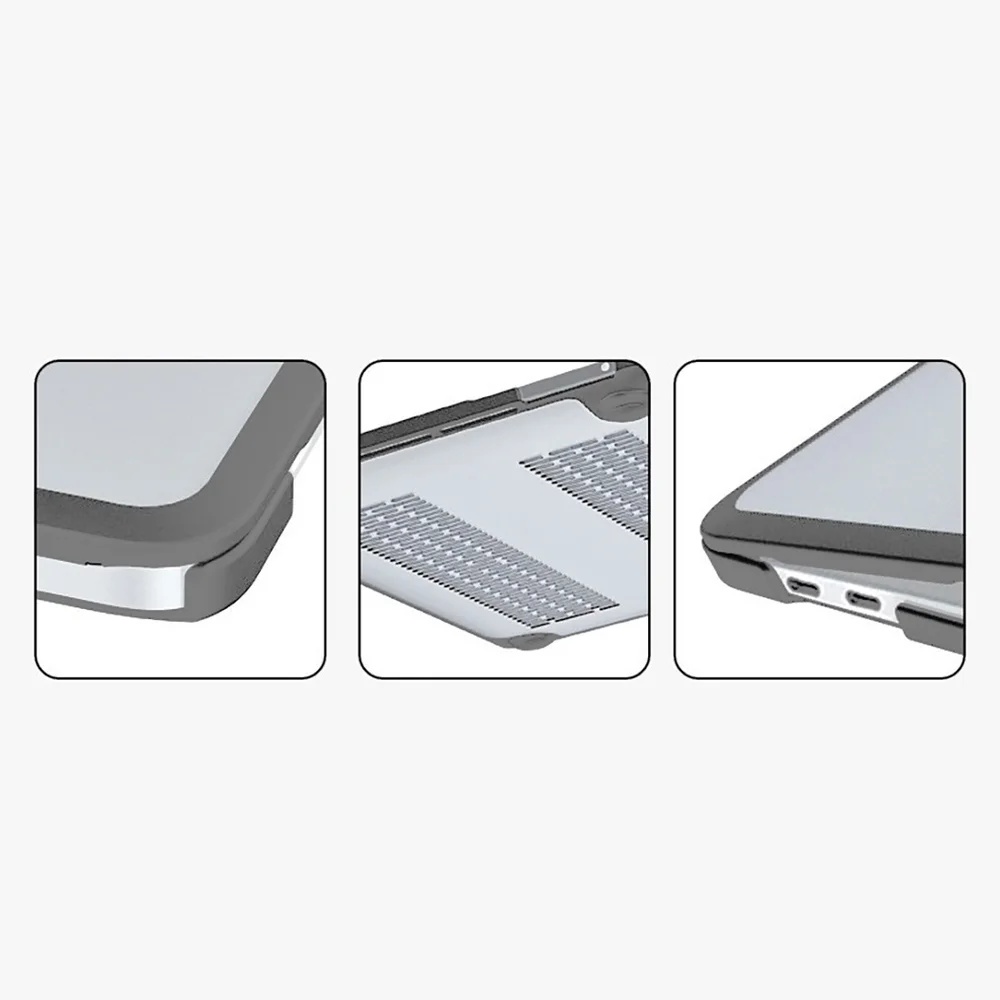 Capa Macbook Pro 133 A2338 Cinza KaBuM