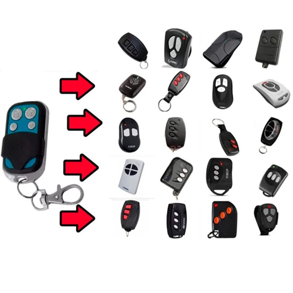 Imagem 2 de 5 do produto Controle Remoto Rf 433mhz,Para Copiador Duplicador Portão