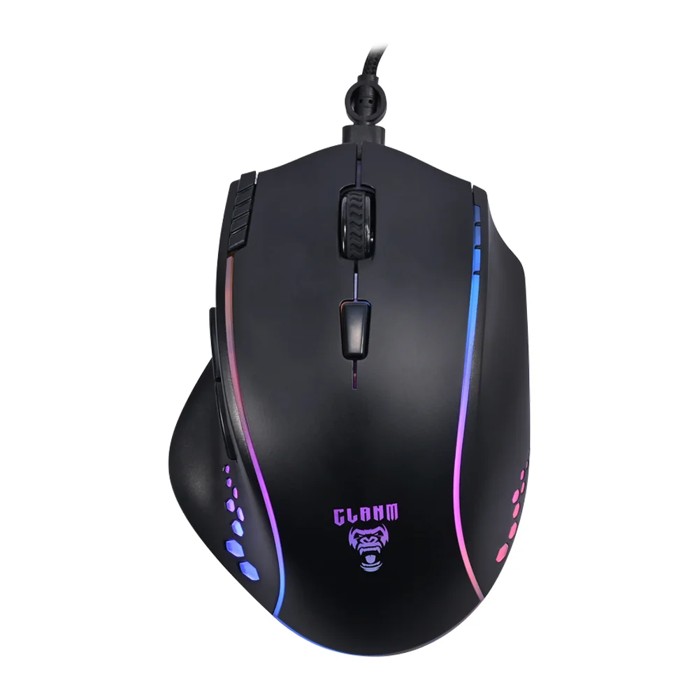 Imagem 3 de 5 do produto Mouse Gamer Clanm Ergonômico Mount, 7200dpi - Cl-mm386