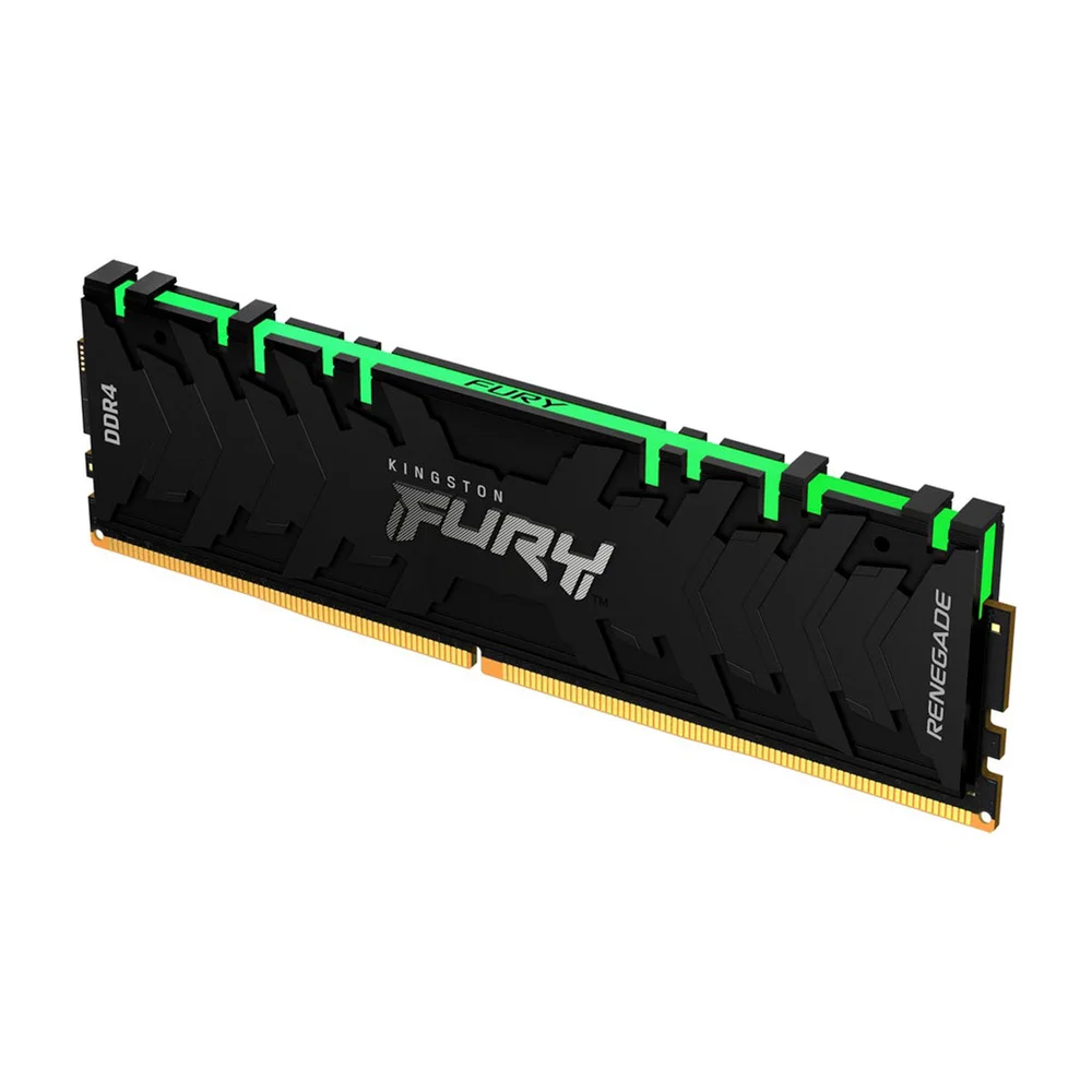 Imagem 3 de 5 do produto Memória Gamer Kingston Fury Renegade, 8GB, DDR4, 3200mhz, Cl16, RGB - KF432C16RBA/8
