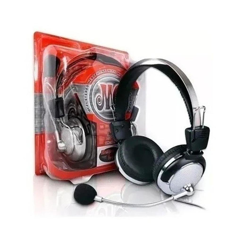 Imagem 4 de 4 do produto Fone De Ouvido Headset, 2 Saidas, P2, Computador E Notebook