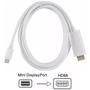Cabo Mini Displayport X HDMI Para Monitor Externo - 1,5m