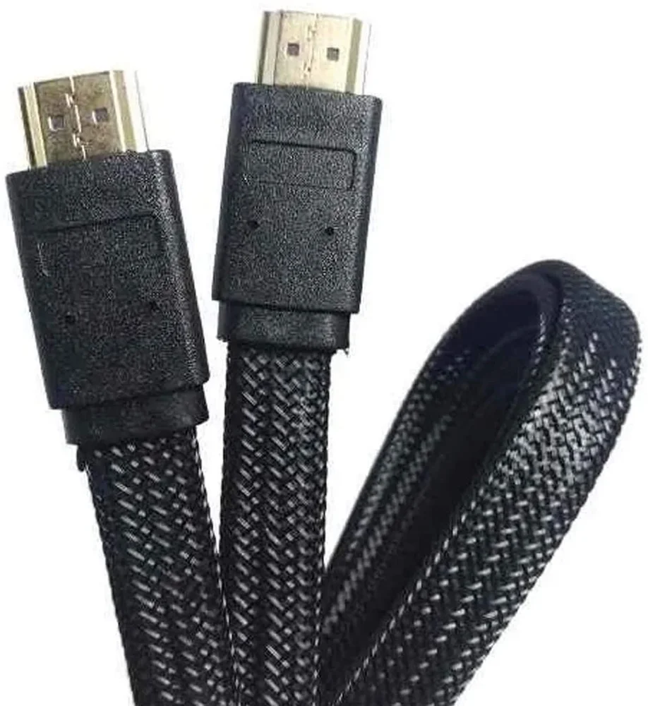 Imagem 5 de 5 do produto Cabo HDMI 2.0 164 3d, 4k, 2k, Flat, 10 Metros - Tomate