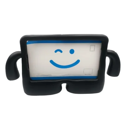 Capa Para Samsung Tablet Galaxy Tab A8, Tela 10.5 X200 X205, Infantil Bracinho Emborrachada - Preto