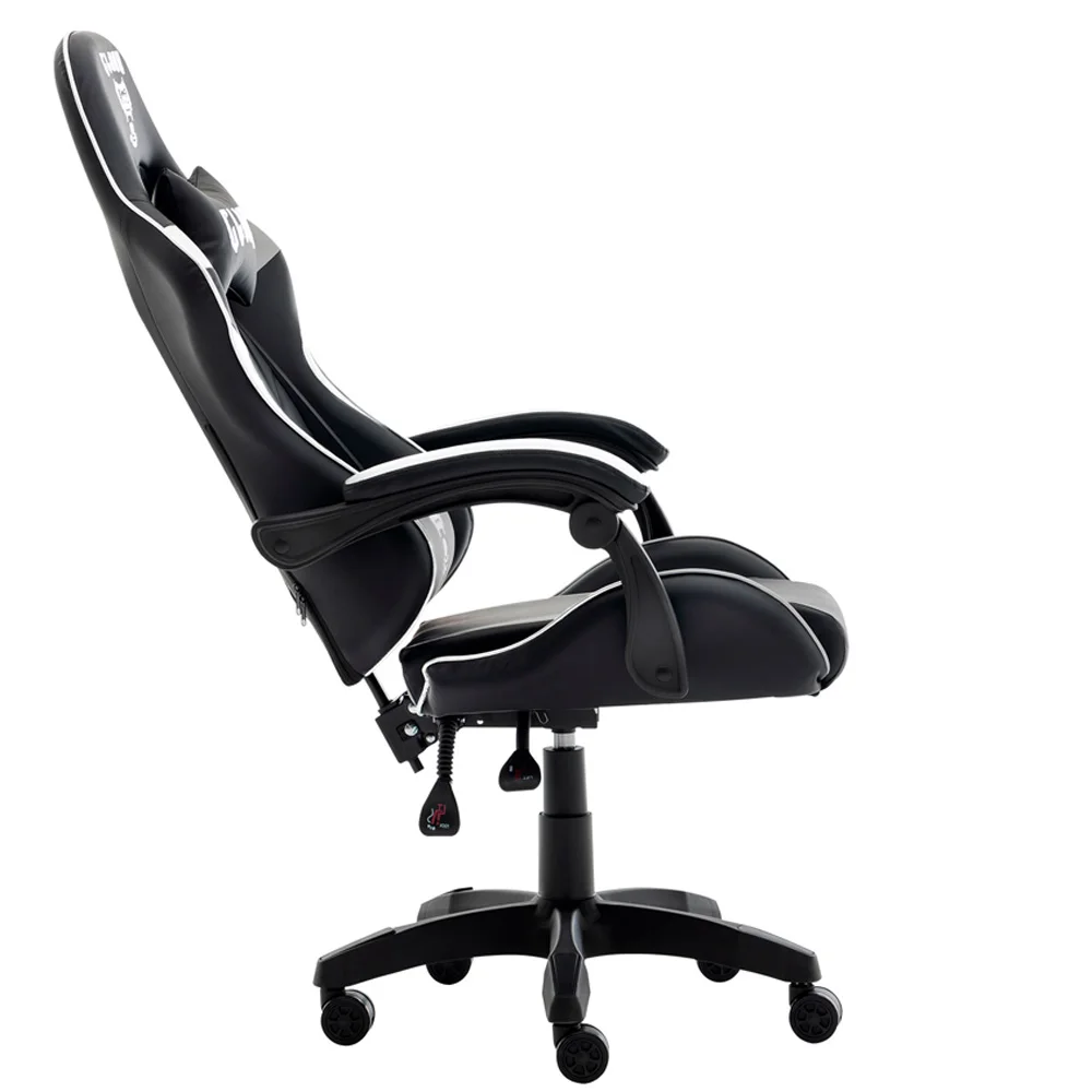 Cadeira Gamer  Clanm,Preta E Cinza Mount