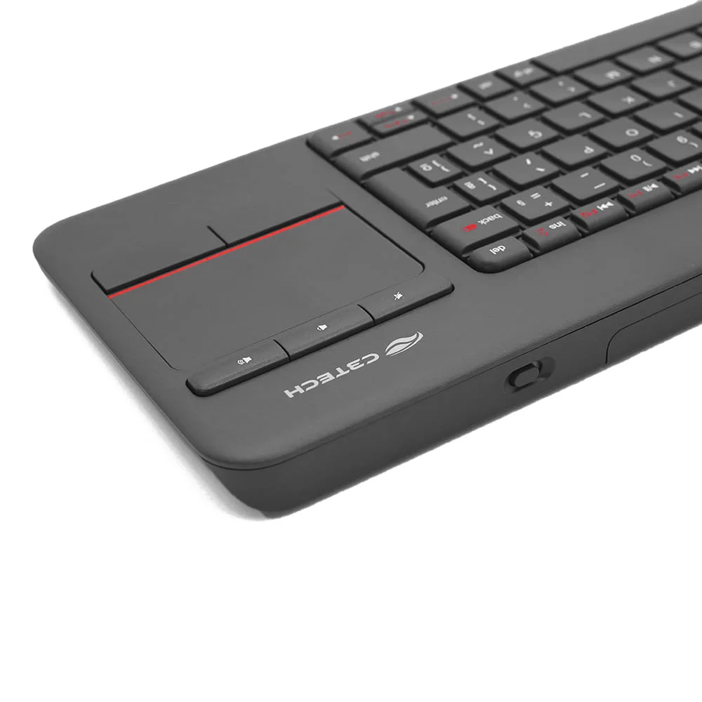 Imagem 3 de 5 do produto Teclado C3tech, Sem fio, C/ Touchpad, K-wt200bk